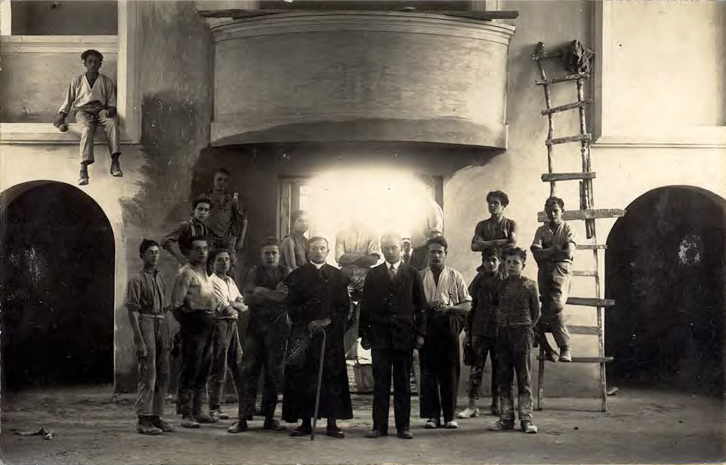 Будівництво костелу 1928-1930 рр